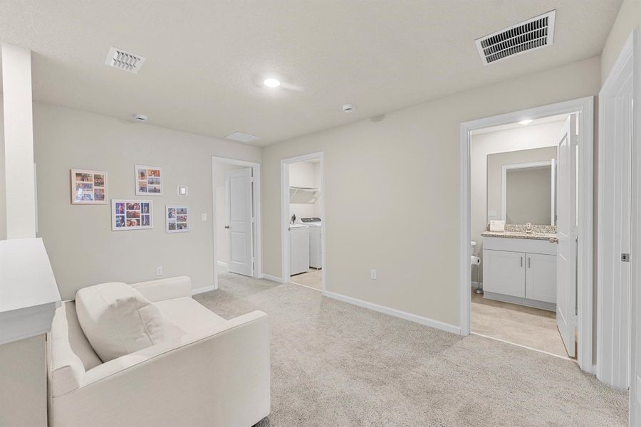 Furnished interior view inside a new home in , Stuart (Image 28).