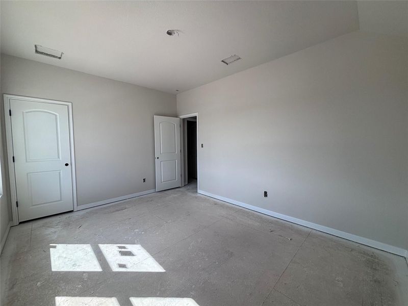 In-progress construction of a new home in The Colony 50s, Bastrop, TX (Image 23).