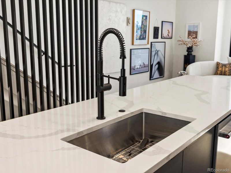 Close-up of interior finishes inside a home in , Denver (Image 23).