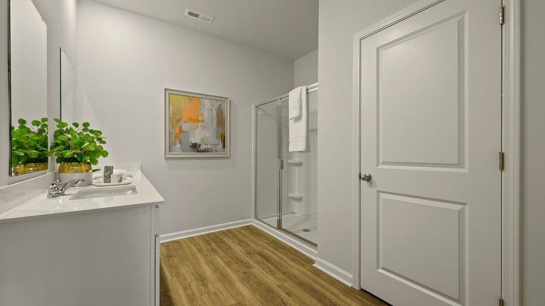 Furnished interior view inside a new home in Pineview North, Summerville (Image 10). Furnished interior view inside a new home in Pineview North, Summerville (Image 10).