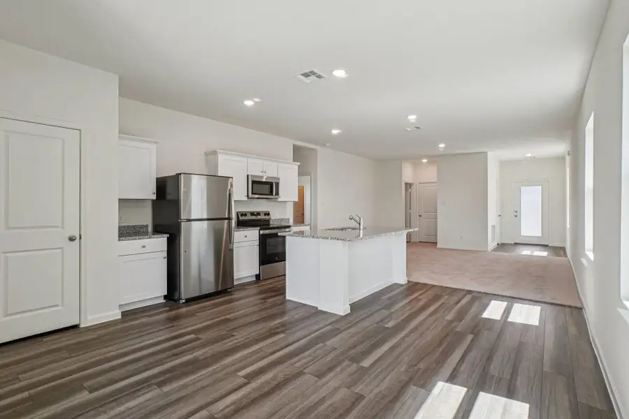 Furnished interior view inside a new home in , Jarrell (Image 3).
