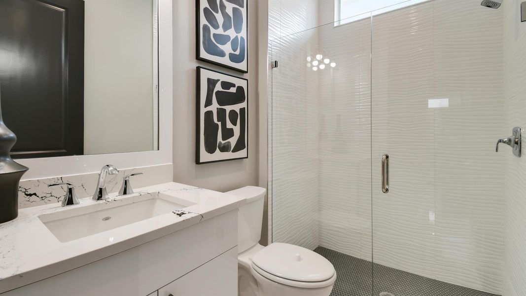 Furnished interior view inside a new home in Mosaic, Port St. Lucie (Image 29).