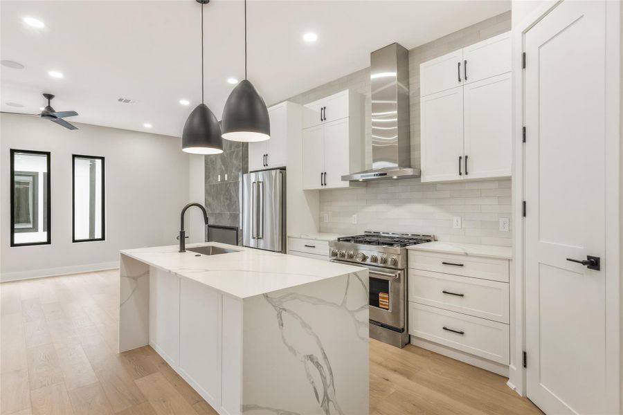 Furnished interior view inside a new home in , Houston (Image 7).
