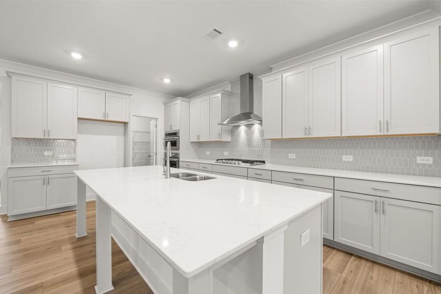 Furnished interior view inside a new home in The Court at Gainesville Township, Gainesville (Image 5).
