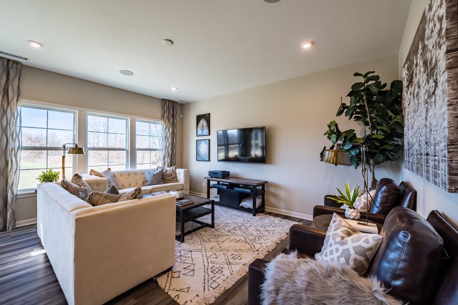 2D floor plan layout for the Wesley by Fischer Homes in Three Rivers, Euharlee, GA (Image 36). 2D floor plan layout for the Wesley by Fischer Homes in Three Rivers, Euharlee, GA (Image 36).