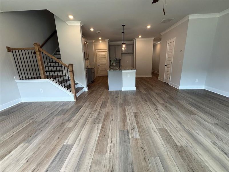 Spacious, unfurnished interior of a new home in The Towns at Auburn Station East, Auburn (Image 16).