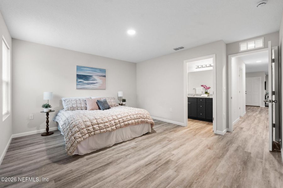 Furnished interior view inside a new home in , Jacksonville (Image 18).