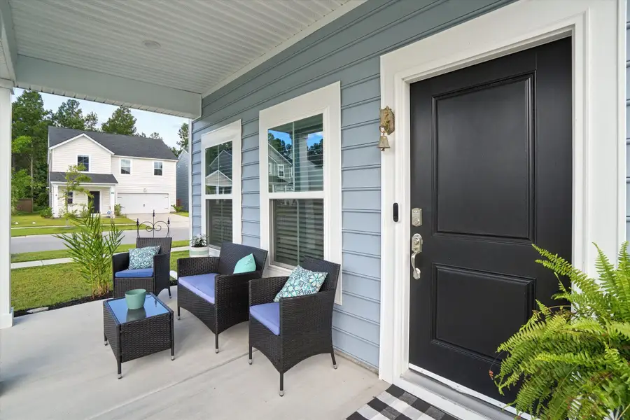 Exterior details and patio area of a home in Heron's Walk at Summers Corner, Summerville (Image 22). Exterior details and patio area of a home in Heron's Walk at Summers Corner, Summerville (Image 22).
