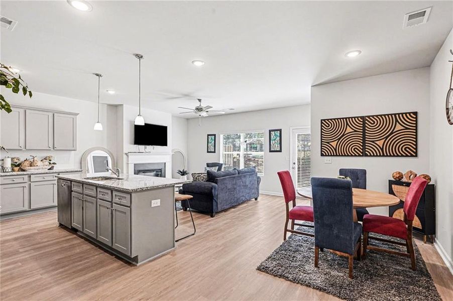 Furnished interior view inside a new home in , McDonough (Image 14).