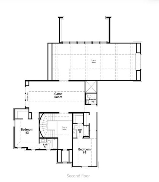 2D floor plan layout for the Altamura Plan by Highland Homes in Cambridge Crossing: 74ft. lots, Celina, TX (Image 24). 2D floor plan layout for the Altamura Plan by Highland Homes in Cambridge Crossing: 74ft. lots, Celina, TX (Image 24).