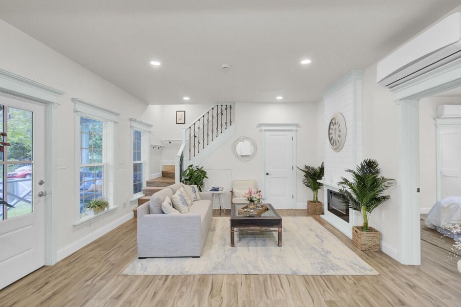 Furnished interior view inside a new home in , Charleston (Image 16).