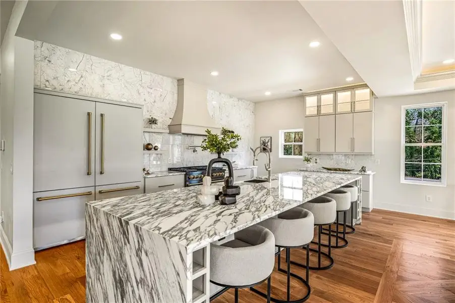 Furnished interior view inside a new home in , Atlanta (Image 5).