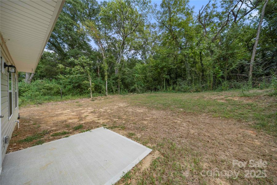 Rear patio, private rear yard Rear patio, private rear yard