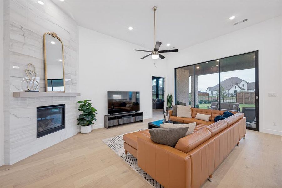 Furnished interior view inside a new home in , Celina (Image 31).