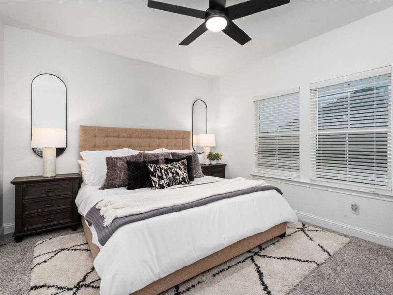 Furnished interior view inside a new home in , Splendora (Image 9).