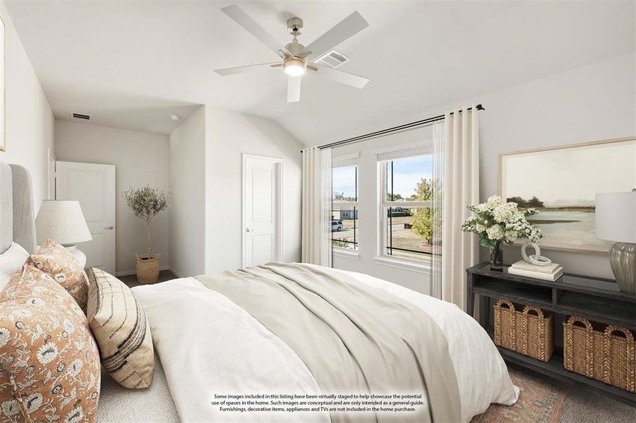 Furnished interior view inside a new home in Rolling Meadows, Lancaster (Image 9).