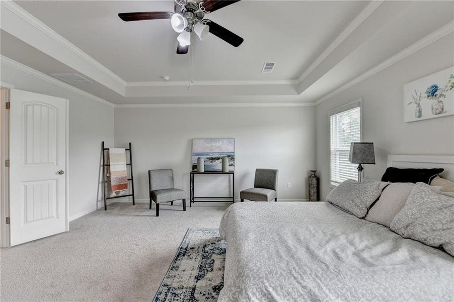 Furnished interior view inside a new home in , Cumming (Image 16).