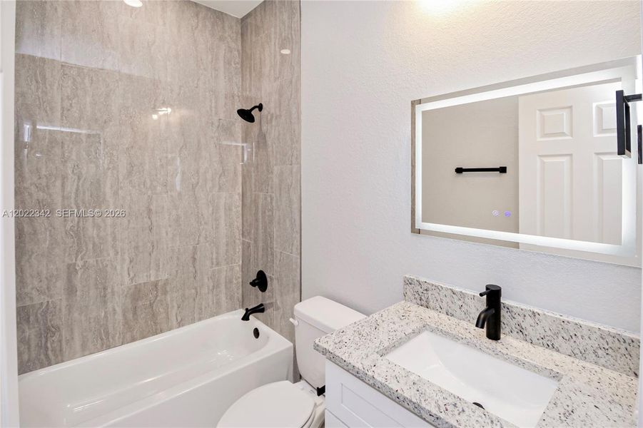 Furnished interior view inside a new home in , Sebring (Image 8).