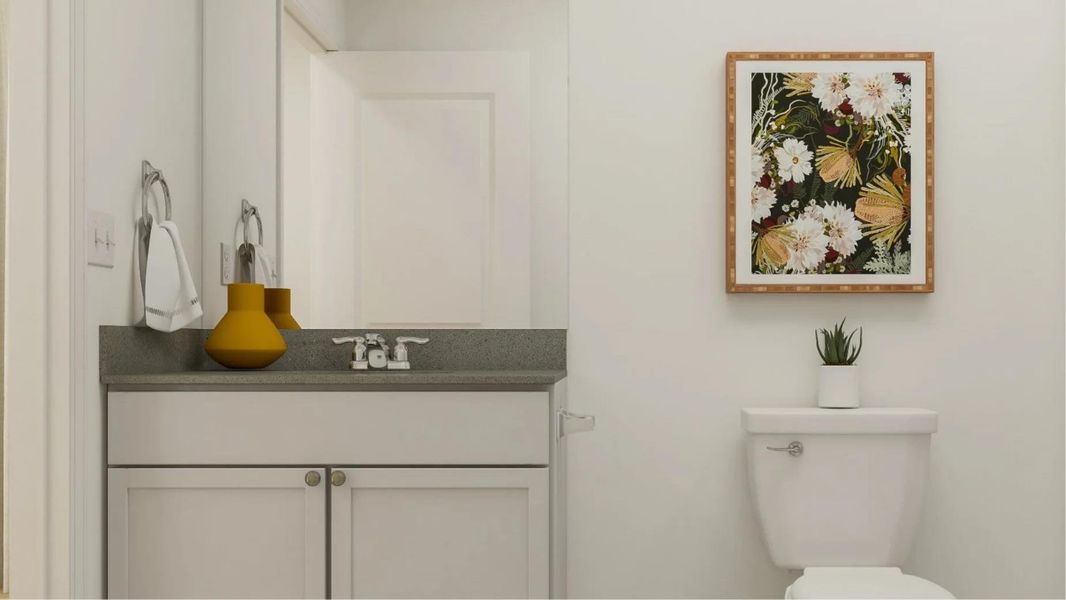 Close-up of interior finishes inside a home in Plum Creek North: Stonehill Collection, Kyle (Image 14).