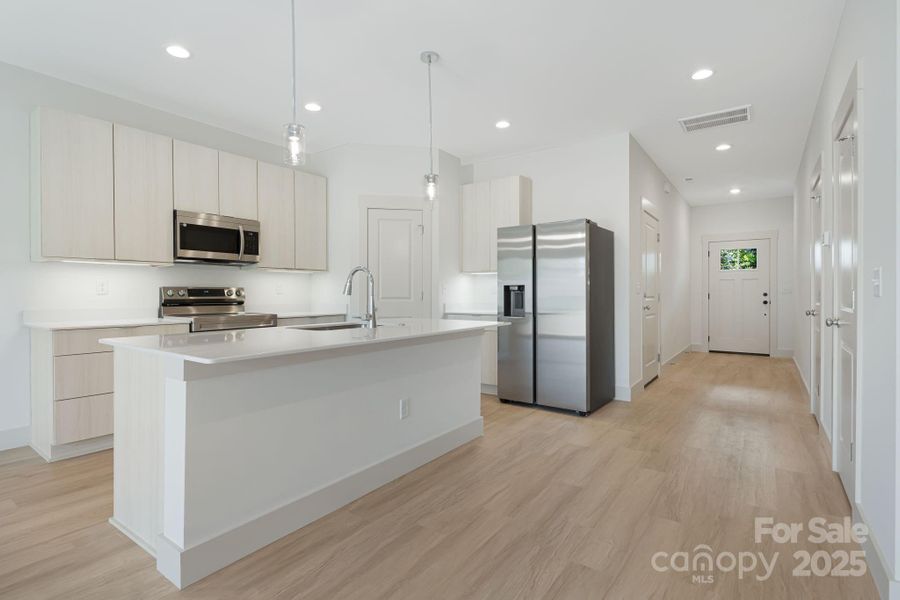Furnished interior view inside a new home in , Asheville (Image 15). Furnished interior view inside a new home in , Asheville (Image 15).