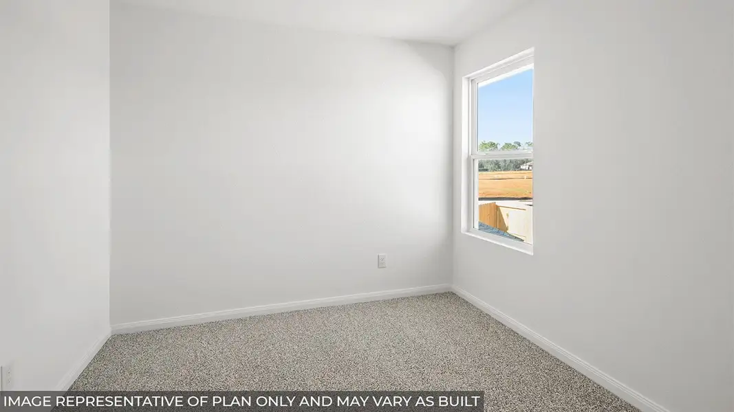 Spacious, unfurnished interior of a new home in Gemini, Splendora (Image 11).