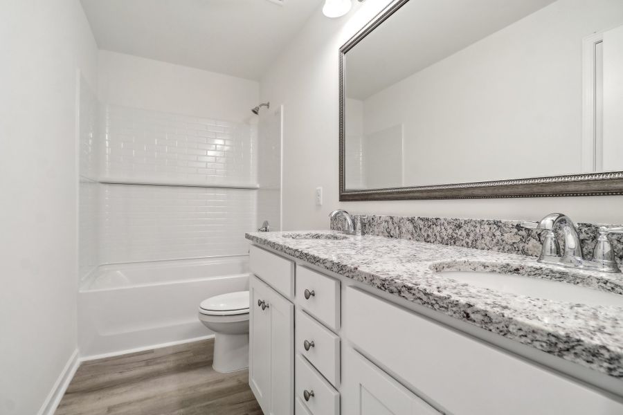 Representative furnished interior of a home built from the Kingston ll by Great Southern Homes in Portrait Hills, Aiken (Image 10).