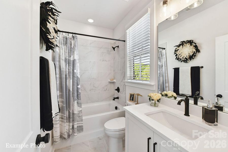 Furnished interior view inside a new home in Endhaven Terraces, Charlotte (Image 10).