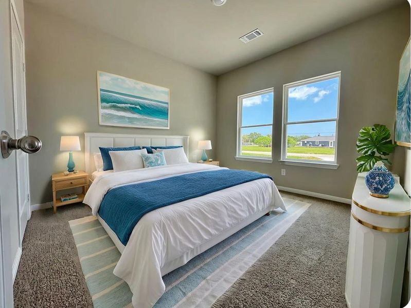 Virtually Staged Pic of Front Bedroom Virtually Staged Pic of Front Bedroom