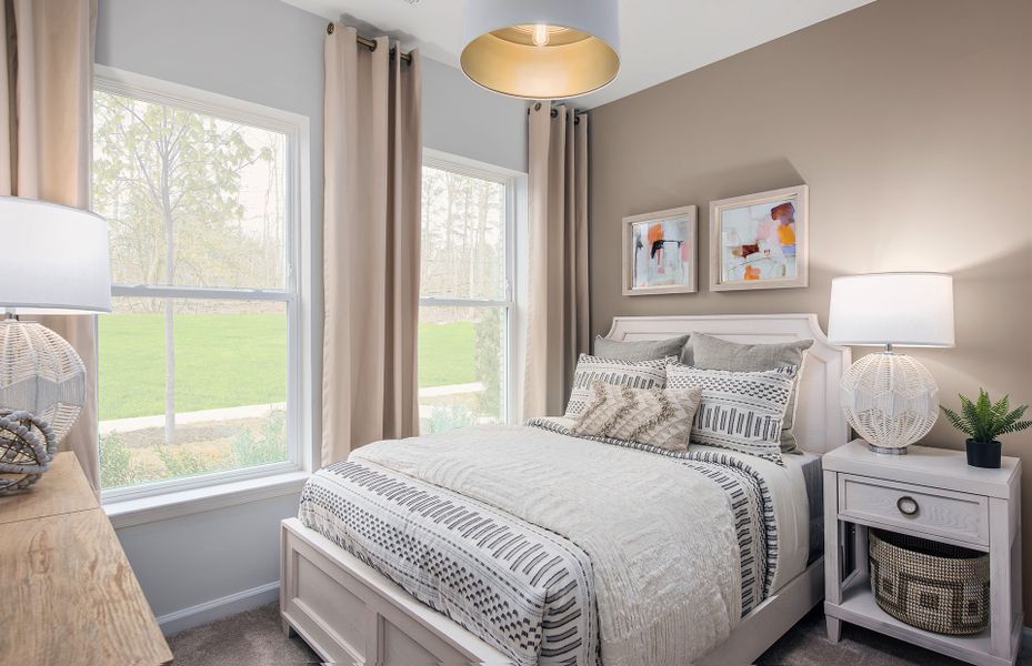 Representative furnished interior of a home built from the Evans by Pulte Homes in West End Heights, Charlotte (Image 9).