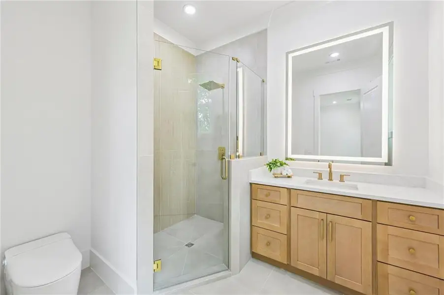 Furnished interior view inside a new home in , Hoschton (Image 11).