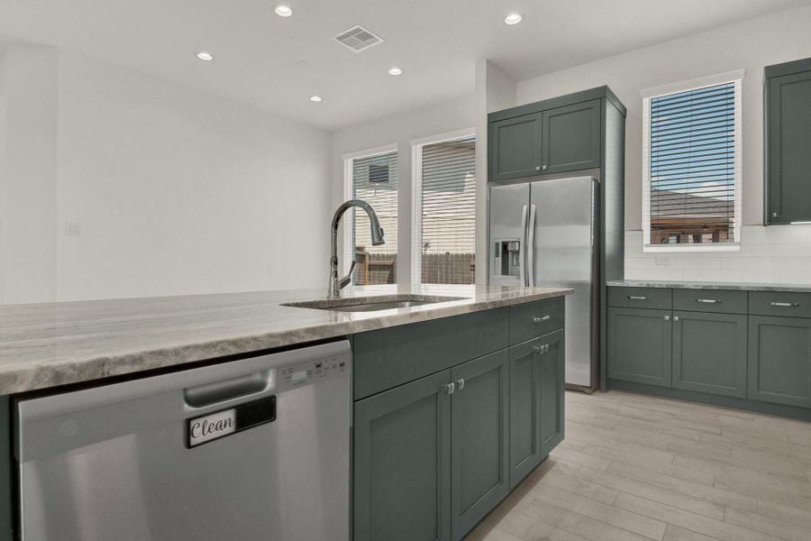 Furnished interior view inside a new home in , Katy (Image 16).