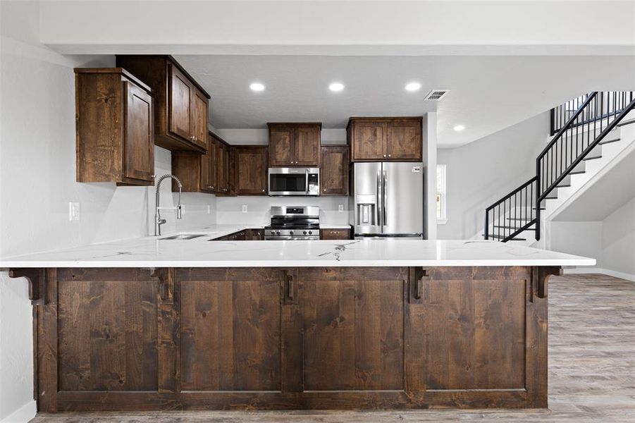 Furnished interior view inside a new home in , Winnsboro (Image 11).