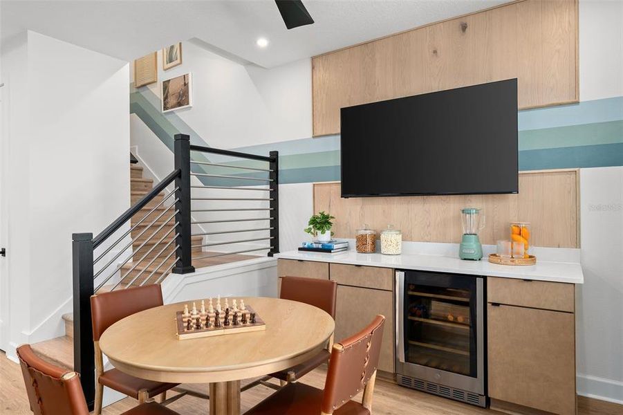 Furnished interior view inside a new home in EvenTide, New Smyrna Beach (Image 7).