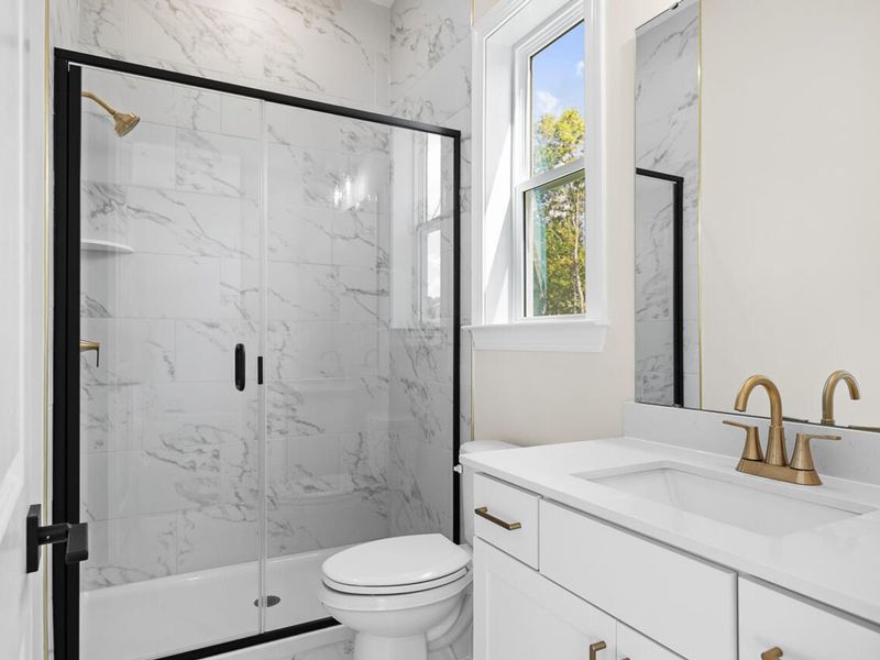 Furnished interior view inside a new home in Rockport, Wake Forest (Image 10).