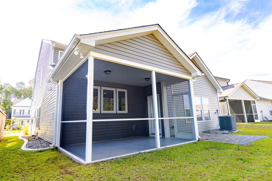 Exterior details and patio area of a home in , Summerville (Image 31).