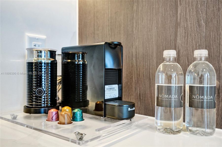 Close-up of interior finishes inside a home in , Miami Beach (Image 6). Close-up of interior finishes inside a home in , Miami Beach (Image 6).