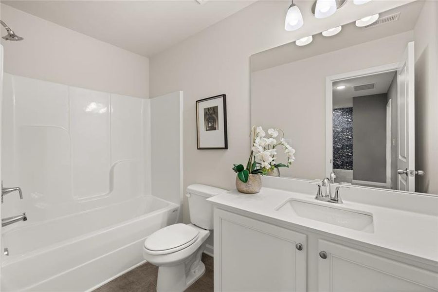Furnished interior view inside a new home in Reeves Park, Stockbridge (Image 51).