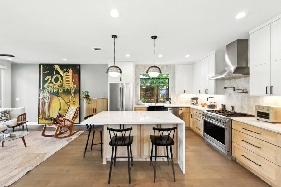Furnished interior view inside a new home in , Austin (Image 9). Furnished interior view inside a new home in , Austin (Image 9).