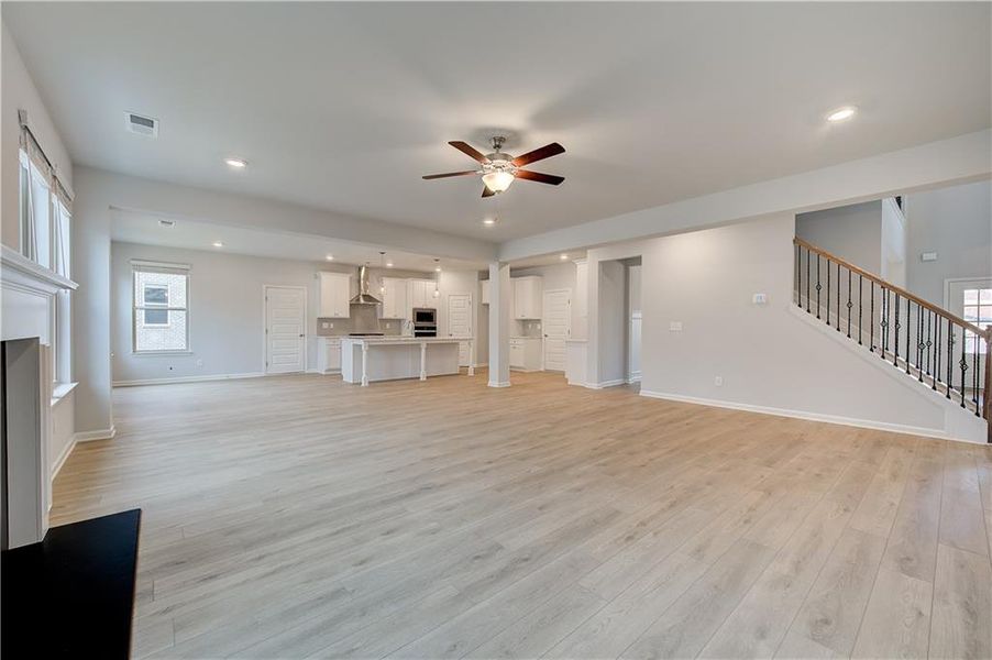Spacious, unfurnished interior of a new home in Trinity Park, McDonough (Image 20).