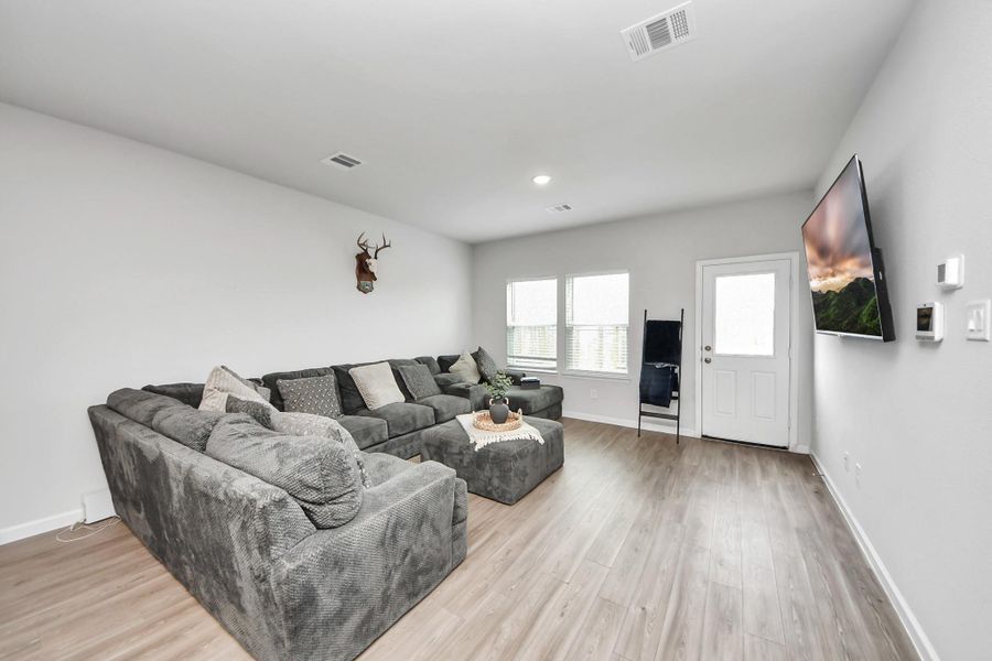 Furnished interior view inside a new home in The Villages at Westpointe, Dayton (Image 7). Furnished interior view inside a new home in The Villages at Westpointe, Dayton (Image 7).