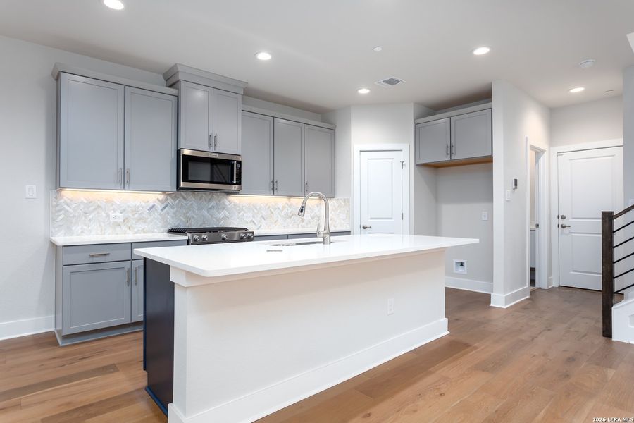 Furnished interior view inside a new home in , San Antonio (Image 6).