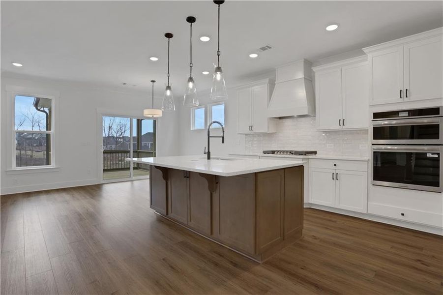 Furnished interior view inside a new home in Twin Lakes, Hoschton (Image 6). Furnished interior view inside a new home in Twin Lakes, Hoschton (Image 6).