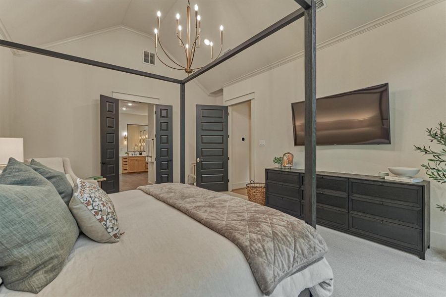 Furnished interior view inside a new home in , Montgomery (Image 29).