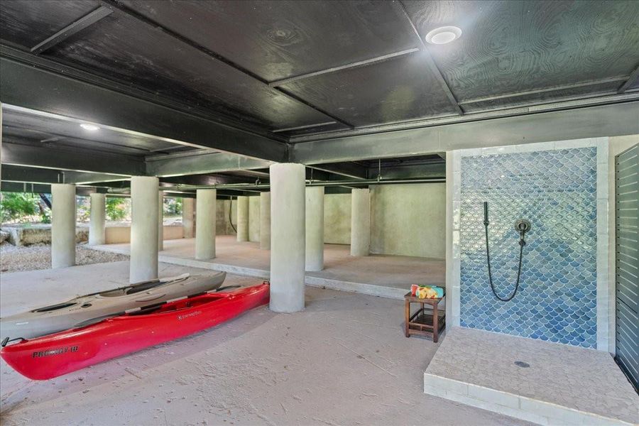 In-progress construction of a new home in , Wimberley, TX (Image 23).