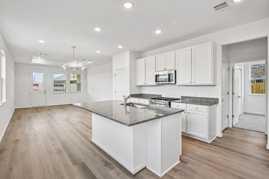 Chef-worthy island kitchen Chef-worthy island kitchen