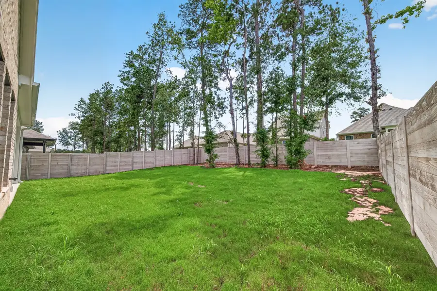 Exterior details and patio area of a home in Two Step Farm, Montgomery (Image 25).
