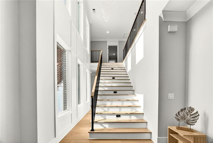 Furnished interior view inside a new home in , Buford (Image 44). Furnished interior view inside a new home in , Buford (Image 44).