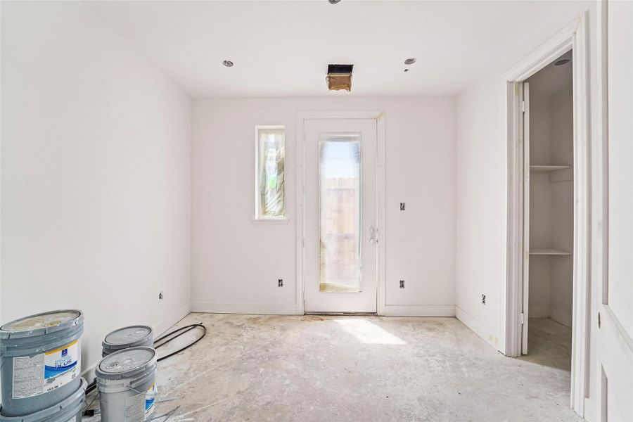 In-progress construction of a new home in , Houston, TX (Image 36).