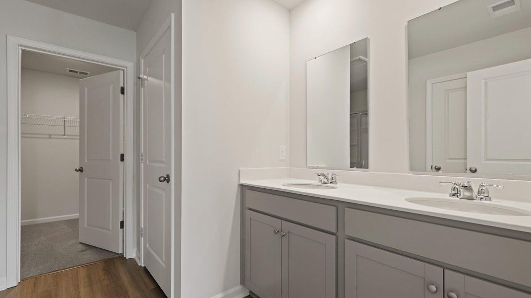 Furnished interior view inside a new home in Settlement at Salamander, North Charleston (Image 3).