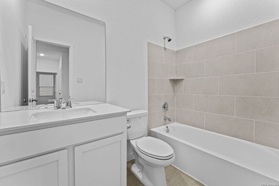 Furnished interior view inside a new home in Brookmill, San Antonio (Image 4). Furnished interior view inside a new home in Brookmill, San Antonio (Image 4).